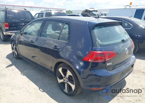 2015 Volkswagen Gti from USA, damaged, VIN 3VW4T7AU4FM007734